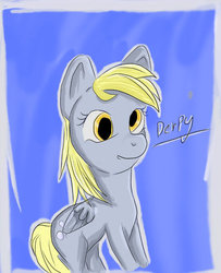 Size: 400x492 | Tagged: safe, artist:derpy-hooves97, derpy hooves, pegasus, pony, g4, female, mare, solo