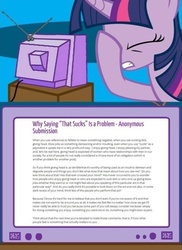 Size: 373x511 | Tagged: safe, twilight sparkle, g4, exploitable meme, facehoof, facepalm, social justice warrior, text, tv meme