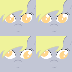 Size: 499x500 | Tagged: safe, artist:sinfullycute, derpy hooves, pegasus, pony, g4, close-up, face, female, icon, mare