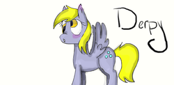 Size: 965x471 | Tagged: safe, artist:leovaldezfan, derpy hooves, pegasus, pony, g4, female, mare, solo