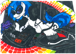 Size: 1189x841 | Tagged: artist needed, source needed, safe, dj pon-3, vinyl scratch, g4