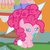 Size: 3360x3360 | Tagged: safe, artist:beavernator, pinkie pie, earth pony, pony, g4, baby, baby pie, baby pony, diaper, filly, foal