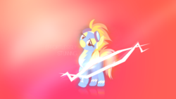 Size: 1920x1080 | Tagged: dead source, safe, artist:mac3030, spitfire, g4, female, solo, vector, wallpaper, wonderbolts uniform