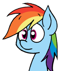 Size: 519x598 | Tagged: safe, artist:strangiesleepy, rainbow dash, g4, female, solo