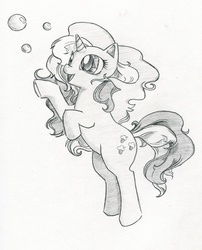 Size: 2026x2504 | Tagged: safe, artist:jamesieneko, fizzy, pony, unicorn, g1, g4, female, g1 to g4, generation leap, mare, rearing