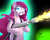 Size: 2400x1900 | Tagged: dead source, safe, artist:paulyt7, pinkie pie, earth pony, pony, g4, bipedal, derp, female, fire, flamethrower, glowing, gradient background, grin, hoof hold, insanity, kill it with fire, mare, pinkamena diane pie, smiling, solo, some mares just want to watch the world burn, squee, weapon, wide eyes