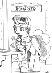 Size: 900x1272 | Tagged: safe, artist:nasse, oc, oc only, oc:marker pony, 4chan, military, world war ii