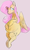 Size: 337x560 | Tagged: safe, artist:dotkwa, fluttershy, g4, chubby, fat, fattershy