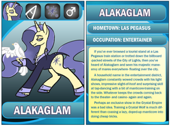 Size: 928x692 | Tagged: safe, oc, oc only, oc:alakaglam, ask king sombra, choose your party, stat cards