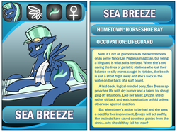 Size: 932x692 | Tagged: safe, oc, oc only, oc:sea breeze, ask king sombra, choose your party, stat cards