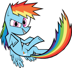 Size: 2961x2830 | Tagged: safe, artist:hotdiggedydemon, artist:sithlord580, rainbow dash, g4, female, solo