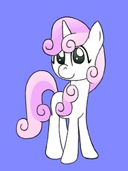 Size: 508x676 | Tagged: safe, artist:balitix, sweetie belle, g4, female, solo