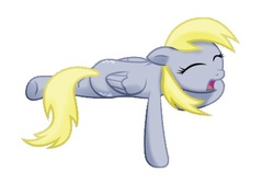 Size: 441x297 | Tagged: safe, artist:terkatoriam, derpy hooves, pegasus, pony, g4, female, mare, sleeping, solo