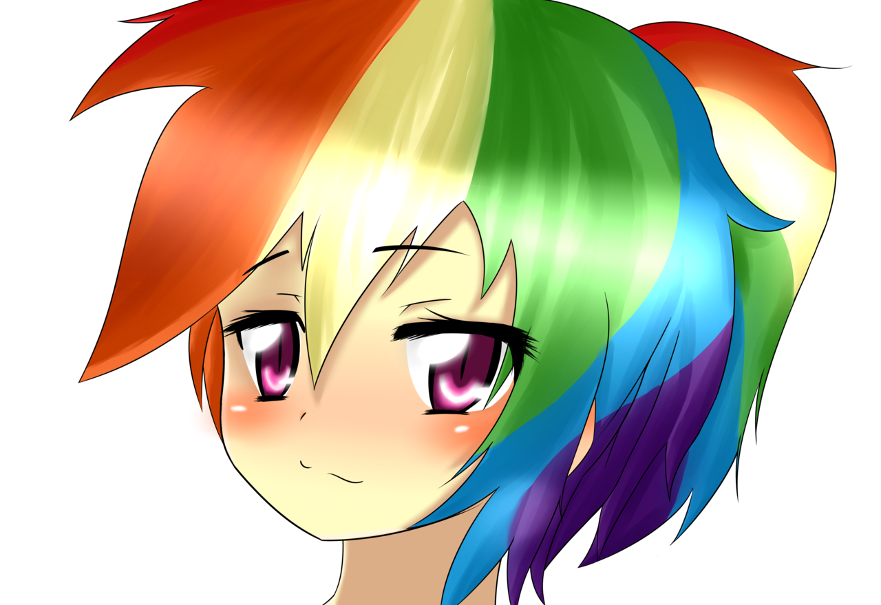 313832 Safe Artistmisterbrony Rainbow Dash Human 3 Humanized Derpibooru 6056