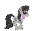 Size: 110x100 | Tagged: safe, artist:botchan-mlp, octavia melody, earth pony, pony, g4, animated, cute, desktop ponies, female, mare, pixel art, running, simple background, solo, sprite, tavibetes, transparent background, trotting, walk cycle