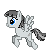Size: 114x114 | Tagged: safe, artist:orang111, oc, oc only, oc:chrome berry, pegasus, pony, animated, desktop ponies, flying, inconsistent pixel size, simple background, solo, sprite, transparent background