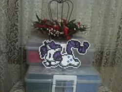 Size: 960x720 | Tagged: safe, rarity, g4, fat, perler