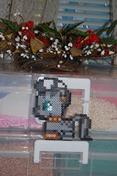 Size: 1024x1540 | Tagged: safe, zecora, zebra, g4, perler