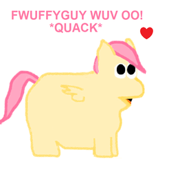 Size: 679x689 | Tagged: safe, fluttershy, fluffy pony, g4, 1000 hours in ms paint, butterscotch, fluffy pony original art, fluffyshy, rule 63