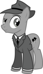 Size: 3507x6000 | Tagged: safe, artist:masem, idw, observer (g4), earth pony, pony, g4, absurd resolution, crossover, dreamworks face, fringe, idw showified, looking at you, male, simple background, smiling, smiling at you, smirk, stallion, transparent background, vector