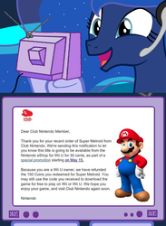 Size: 563x769 | Tagged: safe, princess luna, gamer luna, g4, exploitable meme, male, mario, nintendo, super mario, tv meme