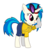 Size: 827x900 | Tagged: safe, artist:isegrim87, dj pon-3, vinyl scratch, pony, unicorn, g4, clothes, female, football, glasses, hooves, horn, jersey, mare, simple background, smiling, solo, sunglasses, sweden, teeth, transparent background, vector, vinyl's glasses