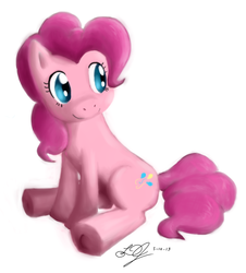 Size: 870x963 | Tagged: safe, artist:dj-black-n-white, pinkie pie, g4, female, solo