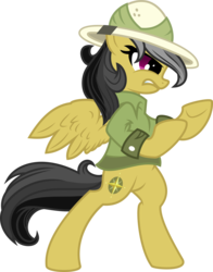 Size: 3913x5000 | Tagged: safe, artist:ambassad0r, artist:kp-shadowsquirrel, daring do, g4, absurd resolution, action pose, female, simple background, solo, transparent background, vector