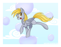 Size: 3300x2550 | Tagged: safe, artist:helhoof, derpy hooves, pegasus, pony, g4, female, happy, mare, solo