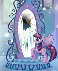 Size: 719x875 | Tagged: safe, twilight sparkle, equestria girls, g4, bioshock infinite, crossover, exploitable meme, magic mirror, magic mirror meme, meme, twilight sparkle (alicorn)