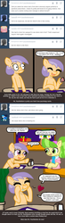 Size: 641x2210 | Tagged: safe, artist:ficficponyfic, chickadee, ms. peachbottom, oc, cyoa:peachbottom's quest, g4, cyoa, jezzie belle, tumblr