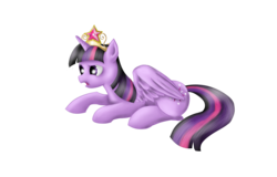 Size: 1252x800 | Tagged: safe, artist:nyunimu, twilight sparkle, alicorn, pony, g4, crown, female, mare, simple background, solo, transparent background, twilight sparkle (alicorn)