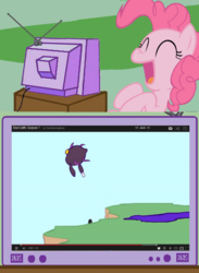 Size: 563x770 | Tagged: safe, pinkie pie, g4, exploitable meme, grim reaper, overseer, starcraft 2, starcrafts, tv meme, youtube