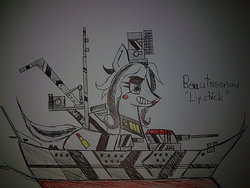 Size: 1280x960 | Tagged: safe, artist:lawrencexviii, oc, oc only, beautrnhorst/sexysenau class, ponybattleship