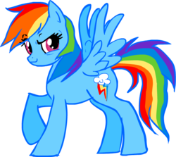 Size: 635x566 | Tagged: safe, artist:omg-chibi, rainbow dash, g4, simple background, transparent background