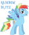 Size: 1426x1706 | Tagged: safe, artist:trotsworth, rainbow dash, pegasus, pony, g4, backwards cutie mark, looking at you, male, open mouth, open smile, rainbow blitz, rule 63, simple background, smiling, smiling at you, solo, transparent background, vector