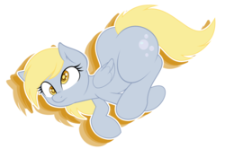 Size: 6000x3992 | Tagged: safe, artist:joey darkmeat, artist:pastelflakes, derpy hooves, pegasus, pony, g4, butt, female, mare, plot, solo