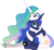 Size: 7720x7150 | Tagged: safe, artist:90sigma, princess celestia, princess luna, alicorn, pony, g4, absurd resolution, duo, duo female, feels, female, floppy ears, hug, mare, missing accessory, royal sisters, siblings, simple background, sisters, transparent background, vector