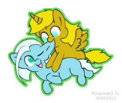 Size: 500x419 | Tagged: safe, artist:time lord, oc, oc only, oc:ticket, oc:tracy cage, alicorn, pony, alicorn oc, ear bite, simple background, transparent background