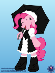 Size: 3000x4000 | Tagged: safe, artist:template93, pinkie pie, g4, 30 minute art challenge, female, high res, solo