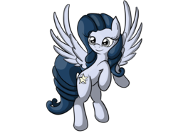 Size: 2400x1800 | Tagged: safe, artist:nedemai, oc, oc only, pegasus, pony, simple background, solo, transparent background