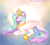 Size: 1269x1132 | Tagged: safe, artist:biscuitmango, artist:spittfireart, princess celestia, alicorn, pony, g4, female, solo