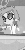 Size: 152x300 | Tagged: safe, edit, edited screencap, screencap, dj pon-3, vinyl scratch, human, equestria girls, g4, my little pony equestria girls, animated, black and white, cropped, female, grayscale, monochrome, solo