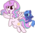 Size: 406x384 | Tagged: safe, artist:lulubell, princess celestia, princess luna, g4, cewestia, cute, filly, pink-mane celestia, s1 luna, simple background, transparent background, woona, young, young celestia, young luna, younger