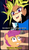 Size: 293x499 | Tagged: safe, artist:markmak, edit, scootaloo, human, pegasus, pony, g4, carpet diem, female, filly, foal, goodbye fillyhood, gravity falls, male, mare, yami yugi, yu-gi-oh!