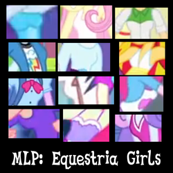 Size: 1024x1024 | Tagged: safe, edit, edited screencap, screencap, apple bloom, applejack, fluttershy, pinkie pie, rainbow dash, rarity, scootaloo, sunset shimmer, sweetie belle, twilight sparkle, human, equestria girls, g4, my little pony equestria girls, armpits, boobshot, breasts, compilation, cutie mark crusaders, female, humane five, humane seven, humane six, pictures of chests