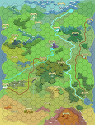 Size: 1170x1537 | Tagged: safe, board game, equestria, map, map of equestria, wip