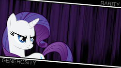 Size: 1920x1080 | Tagged: safe, artist:alphamuppet, rarity, g4, vector, wallpaper