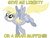 Size: 900x675 | Tagged: safe, artist:stormius, derpy hooves, pegasus, pony, g4, comic sans, female, give me liberty or give me death, mare, muffin, simple background, vector, white background, whose line is it anyway