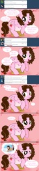 Size: 1236x5318 | Tagged: safe, artist:shinta-girl, oc, oc only, oc:shinta pony, ask, comic, scrunchy face, spanish, translated in the description, tumblr